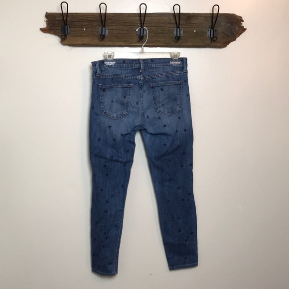 Current Elliot Jeans Star Print Ankle Skinnies - Picture 8 of 8